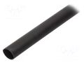 Heat shrink sleeve; glued; 2.5: 1; 90mm; L: 1m; black; -55÷110°C 3M MDT-A90/36