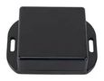ENCLOSURE, PLASTIC, 60MM X 60MM X 22MM 1551WTFLBK
