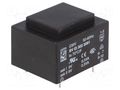 Transformer: encapsulated; 1VA; 230VAC; 9V; 9V; 56mA; 56mA; PCB; BVEI HAHN BVEI3022091