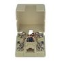 8 Pin Ivory RJ-45/31/38X Surface Mount Telephone Jack 36-105