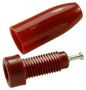 TIP JACK, 5700V, 10A, RED 105-0702-001