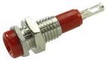 TIP JACK, 5700V, 10A, RED 105-0252-001