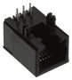 CAT3 RJ11 MODULAR JACK, 6 POSITION, 1 PORT RJE05-166-0310