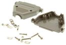 D SUB BACK SHELL, SIZE DC, ABS 977-037-010R031