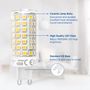 LED bulbs G9 3vnt., 230V, 12W, neutral white 4000K, 1080lm, LED LINE 248917-3 4772081004005
