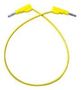 STACKABLE 4MM BANANA PLUG, YELLOW, 1.52M BU-P4911B-60-4