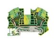 TERMINAL BLOCK, DIN RAIL, PE, 20-4AWG 8WH6000-0CK07