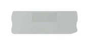 COVER, 2.5MM2, GREY, TERMINAL BLOCK 8WH9000-2GA00