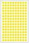 LABEL, PAPER, YELLOW, 12MM MP010412