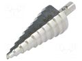 Drill bit; Ø: 6÷30.5mm; high speed steel; thin tinware; Steps: 10 C.K CK-3008
