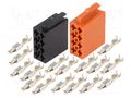 Kit; plug; ISO; PIN: 16 4CARMEDIA 361432
