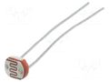 Photoresistor; 100mW; 30÷90kΩ; 540nm; THT; 150VDC; ØLED: 5mm Token PGM5539