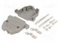 Enclosure for connectors: D-Sub; D-Sub 25pin,D-Sub HD 44pin ENCITECH CCOV25-SCL-LG