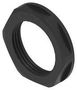 GLAND LOCKNUT, PA6, M25, 6MM, BLACK 1SNG607012R0000