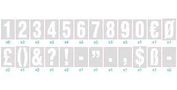 LABELLING KIT, PRE-PRINTED, 50MM, WHITE MP010479