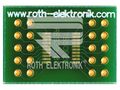 Board: universal; multiadapter; W: 16mm; L: 23.5mm; TSSOP20 ROTH ELEKTRONIK GMBH RE933-04