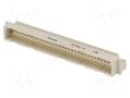 Connector: DIN 41612; socket; male; PIN: 64; straight; THT; a+c; 4mm PANCON 100-964-133
