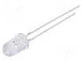 LED; orange; 5mm; 1120÷1560mcd; 30°; Front: convex; 12VDC OPTOSUPPLY OSO5JA5A31A-12V