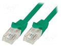 Patch cord; RJ45 plug,both sides; U/UTP; 5e; stranded; CCA; PVC LOGILINK CP1095U