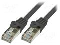 Patch cord; RJ45 plug,both sides; F/UTP; 6; stranded; CCA; PVC LOGILINK CP2033S