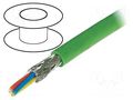 Wire; 4x22AWG; industrial Ethernet,PROFINET; 5; stranded; Cu; PUR HARTING 09456001110