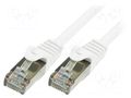 Patch cord; F/UTP; Cat: 6; RJ45 plug,both sides; stranded; CCA; 10m LOGILINK CP2091S