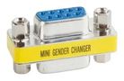 D SUB ADAPTER, PLUG-PLUG, 9POS 320X12509X