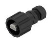 MOD CONN, RJ45 PLUG, 8P8C, PLASTIC 17-10001