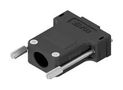 D SUB BACKSHELL, 180DEG, DA, PBT 165X03319A