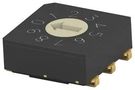 ROTARY CODED SW, 10POS, 0.02A/20V, SMD MRSSV1DR10SMJTR