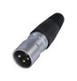 XLR CONN, PLUG, 3POS, CABLE RCX3M-Z-000-1