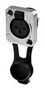 XLR CONN, RCPT, 3POS, PANEL MOUNT RRX3F-Z-000-1
