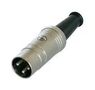 A/V CONN, DIN, PLUG, 3POS, CABLE NYS321
