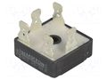 Bridge rectifier: three-phase; Urmax: 200V; If: 20A; Ifsm: 320A; THT SEMIKRON DANFOSS SKD25/02