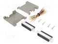 Transition: adapter; D-Sub 25pin male,both sides ENCITECH GA-2525-MM-LG-K