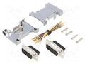 Transition: adapter; D-Sub 15pin male,both sides ENCITECH GA-1515-MM-M-K