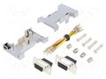 Transition: adapter; D-Sub 9pin female,both sides ENCITECH GA-0909-FF-M-K