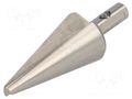 Taper reamer; high speed steel; 6÷26mm C.K CK-3014