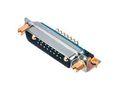 COMB D SUB, RCPT, DA-11W1, PANEL CBD11W1F20HT2S/AA