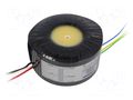 Transformer: speaker; 40VA; Ø115x65mm; 0.01÷56kHz; 100mA TOROIDY TTG-EL34SE