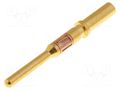 Contact; male; 16; 838,UTG,UTO,UTS,VGE1; gold-plated; 0.5÷1.5mm2 SOURIAU RM16M23K