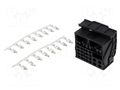 Kit; plug; Quadlock; PIN: 16; VW 2011->; black 4CARMEDIA 800004