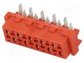 Connector: Micro-MaTch; socket; female; PIN: 10; vertical; SMT; 2x5 TE Connectivity AMP-8-188275-0