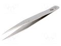 Tweezers; 130mm; for precision works; Blades: elongated,narrow C.K CK-2343