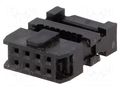 Connector: IDC; plug; female; PIN: 8; IDC; for ribbon cable; 2.54mm CONNFLY DS1016-08MASIBB