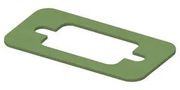 EMI SHIELDING GASKET, 17.5MM X 35.8MM 95-22011