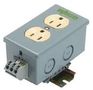 PWR ENTRY CONN, 20 A, 120 V, DIN, OUTLET 51017543