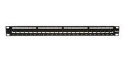 PATCH PANEL, 48 PORT, 2U, BLACK KP24WSBL