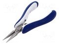 Pliers; half-rounded nose IDEAL-TEK IDL-6023