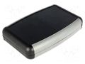 Enclosure: multipurpose; X: 79mm; Y: 117mm; Z: 24mm; 1553; ABS; black HAMMOND HM-1553BBKBAT